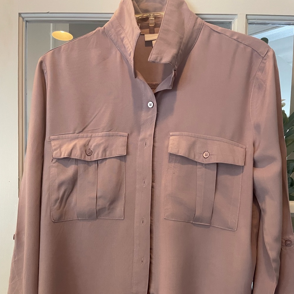 Girls medium SO brand dress shirt, like new